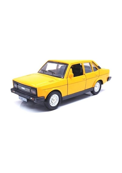 Murat 131 1/36 Ölçek Sarı Çek Bırak Metal Model Oyuncak Araba