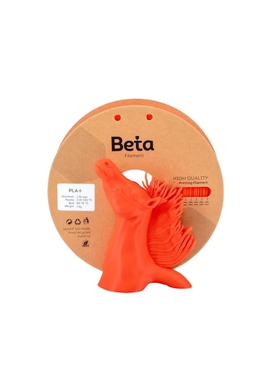 Beta Pla+ Filament Coral Orange Mercan Portakalı