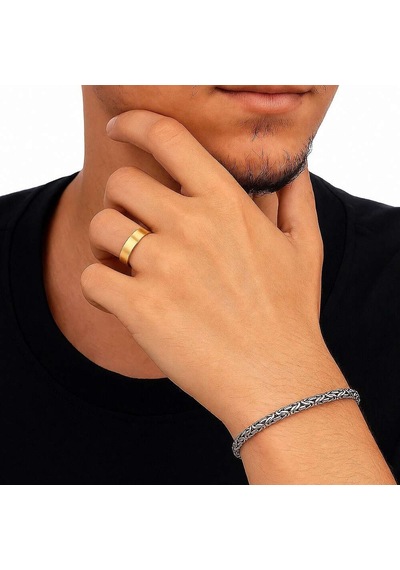 Tesbihane 925 Ayar Gümüş 2 Mm Erkek Kral Bileklik