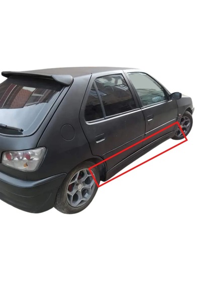 Peugeot 306 Uyummlu Marşpiyel Boyasız