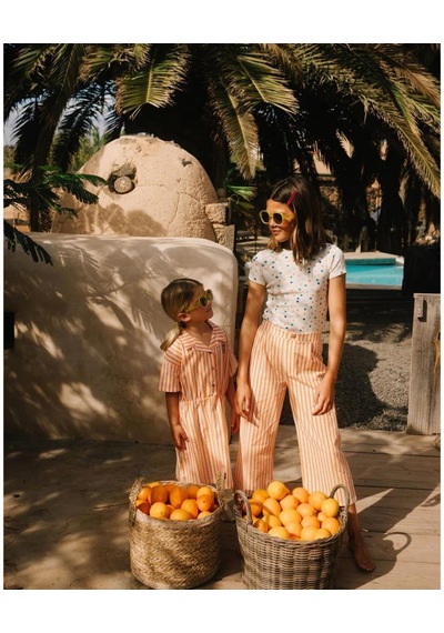 Olivio&co Creative Edition Junior Güneş Gözlüğü - Sunshine Coral Çok Renkli