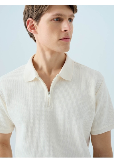 Loft Beyaz Erkek T-shirt Lf2038332 Beyaz