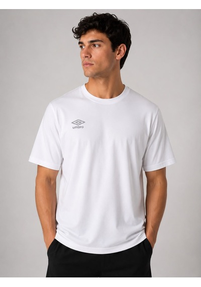 Umbro Season Erkek Beyaz Pamuklu Spor Tişört Nf0150