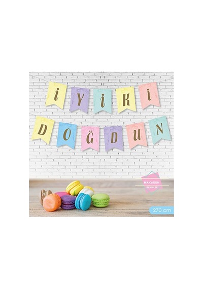 Soft Renkler Iyi Ki Doğdun Yazı Tüm Yaşlar