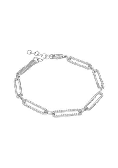 Isabel Zincir Bileklik 719113 Silver