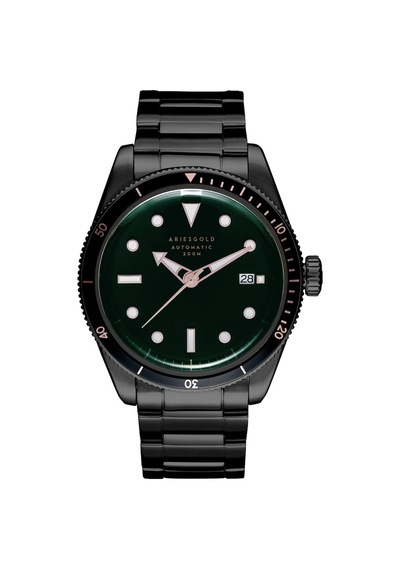 Aries Gold G 9027 BK-GNRG Erkek Kol Saati