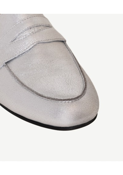 Yargıcı Konforlu Deri Loafer 26ykay4037x 005 Gri