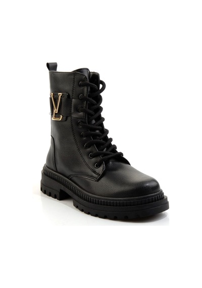Bambi Siyah Kadın Bot & Bootie K02179521309 Siyah