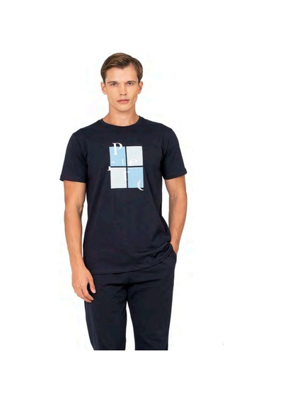 Pierre Cardin 6126 Erkek Kısa Kollu Bisiklet Yaka Pijama Takımı-lacivert Pierre Cardin 6126 Erkek Kısa Kollu Bisiklet Yaka Pijama Takımı-lacivert