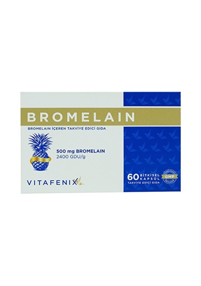 Vitafenix Bromelain 60 Kapsül