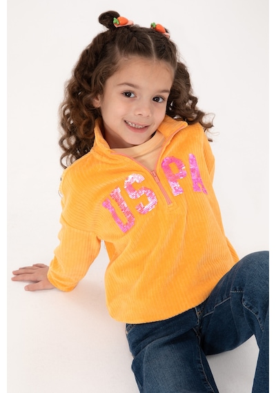 U.s. Polo Assn. Kız Çocuk Sweatshirt 50318062-vr244 Mango