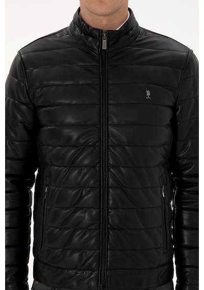 U.s. Polo Assn. Erkek Siyah Deri Mont-kaban 50317321-001 001sıyah