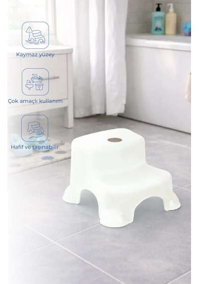 Babyjem Kaydırmaz Bebek Katlı Basamağı Kum Beji