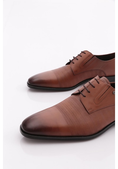 Dgn 2607 Erkek Neolit Taban Oxford Ayakkabı Taba Antik