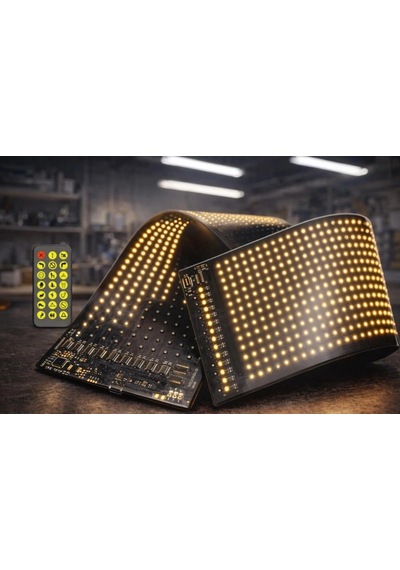 1 Adet Cata Ct 4568 Esnek Yapışkanl Matrix Led Panel 60x12 Rgb
