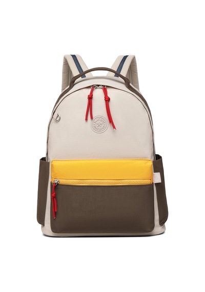 Smart Bags Uniseks Sırt Çantası 3181 Bej - Kahve