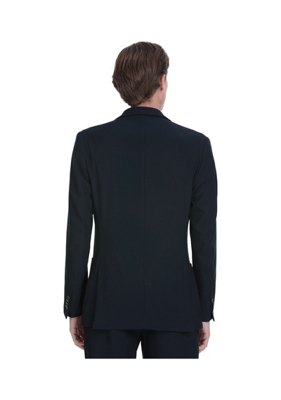 Hatemoğlu Lacivert Slim Fit Mono Yaka Casual Takım Elbise 36286 Lacivert