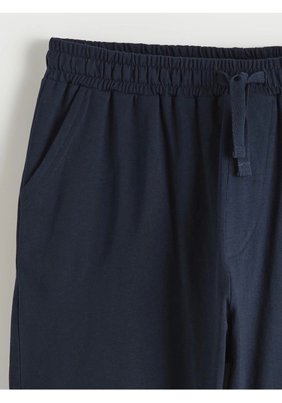 LC Waikiki Lc Waıkıkı Lacivert Slim Fit Erkek Pijama Alt Şort Navy