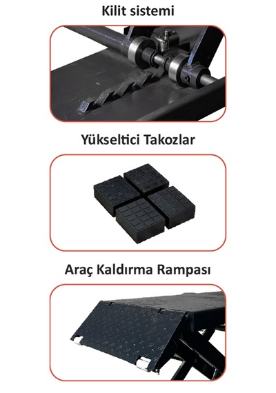 3.5 Ton 2 Metre Makaslı Lift Gpml101