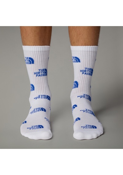 The North Face Everyday Crew Sock Logo - 2p Unisex Çorap-29884 Beyaz