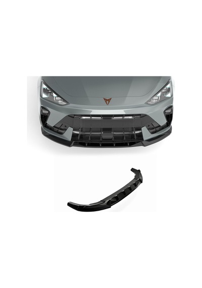 Cupra Leon 2024+ Makyajlı Ön Tampon Eki Lip Piano Black