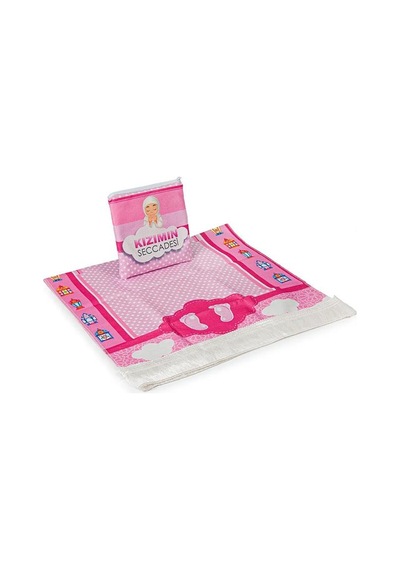Çantalı Çocuk Seccadesi - Kızımın Seccadesi Pembe