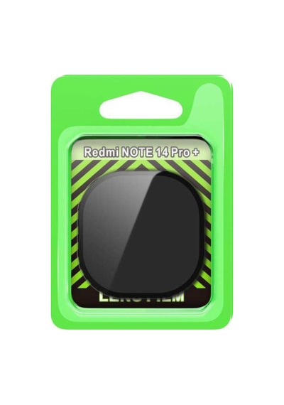 Redmi Note 14 Pro Plus Raze Metal Kamera Lens - Siyah