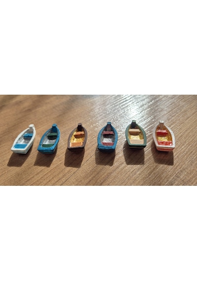 Minyatür Obje Sandal - Kayık - Tekne