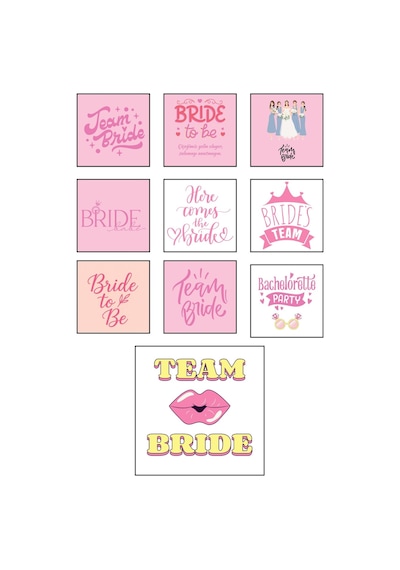 30 Adet Bride Kart - Bride Eğlence Kartı - Bekarlığa Veda Kartı - Söz Hediye - Nişan Hediye