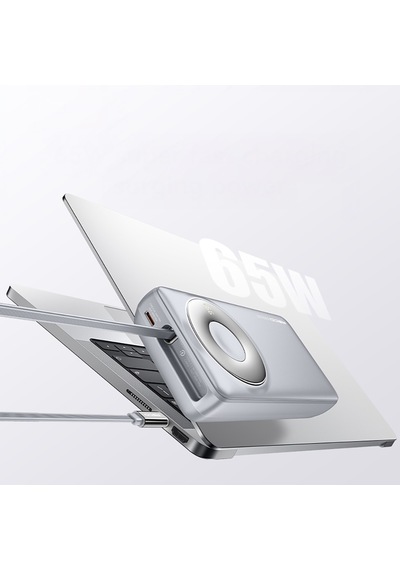 Recci Rpb-p72 Hızlı Şarj Özellikli Type-c Kablolu Powerbank 65w 20.000mah Gri