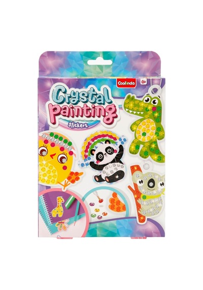 Crystal Painting Stickers Hayvan Kristal Boyama Seti - El Beceri Hobi Ve Etkinlik Yapıştırma Seti