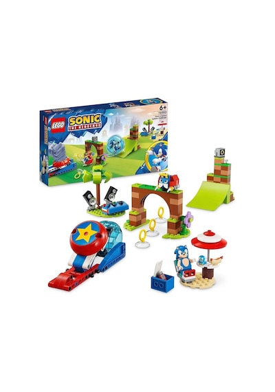 LEGO® 76990 Sonic The Hedgehog Sonic Hız Küresi Meydan Okuması 292 Parça LEGO® 76990 Sonic The Hedgehog Sonic Hız Küresi Meydan Okuması 292 Parça