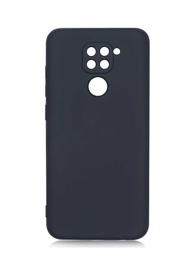 Kilifone - Xiaomi Uyumlu Redmi Note 9 - Kılıf İçi Kadife Koruyucu Mara Lansman Kapak - Siyah