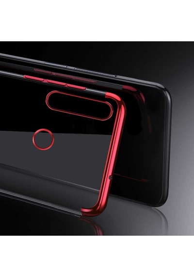 Huawei Y9 Prime 2019 Kılıf Zore Dört Köşeli Lazer Silikon Kılıf