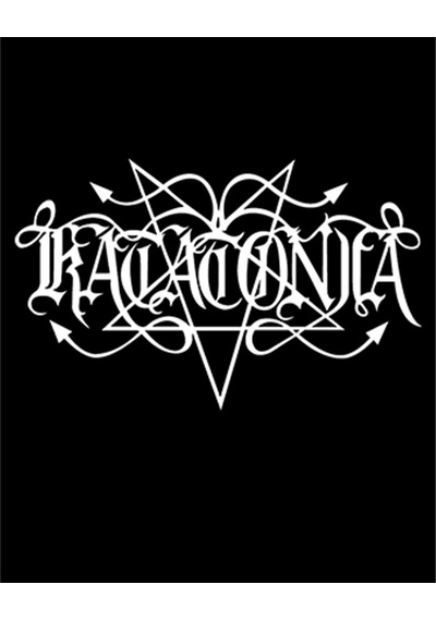 Zepplin Giyim Katatonia Logo 2 Büyük Sırt Patch Yama