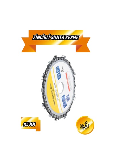 115 Mm Sunta Kesme Zincirli Daire Testere Odun Kesme Ağaç Kesme Testere