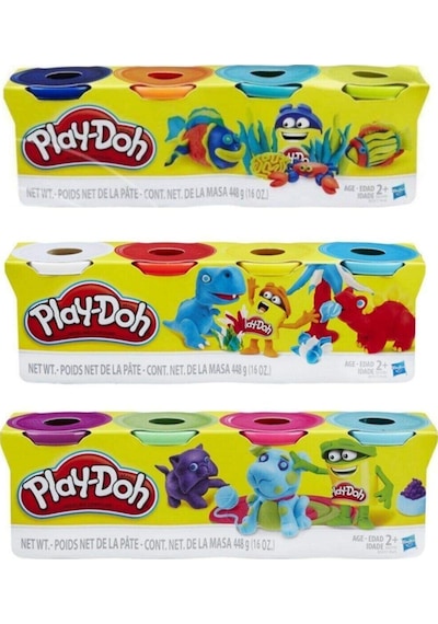 Play-doh Oyun Hamuru 4 Lü 3 Paket 448 Gr