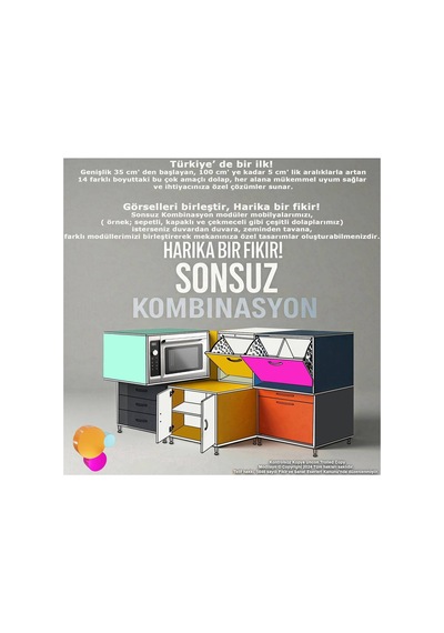 Söke 95x75x32,5 Cm Lik Küçük Alanlar İçin Akıllı Çözümler 2 Kapaklı 2 Göz Raflı Dolap Beyaz