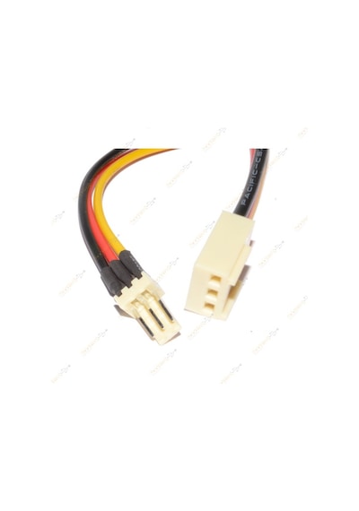 3 Pin Fan Power Güç Elektrik Uzatma Kablosu 10Cm