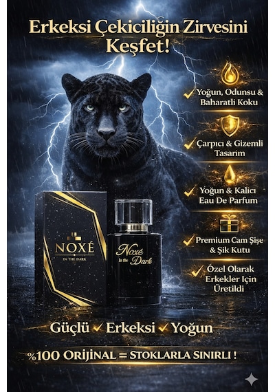 Noxe E1 Erkek Parfüm EDT 50 ML