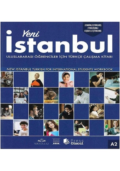 İstanbul Istanbul Yabancılar Için Türkçe New Yeni A1-a2-b1-b2-c1 Ders + Çalışma + Qr Kod Komple Set Complete Set