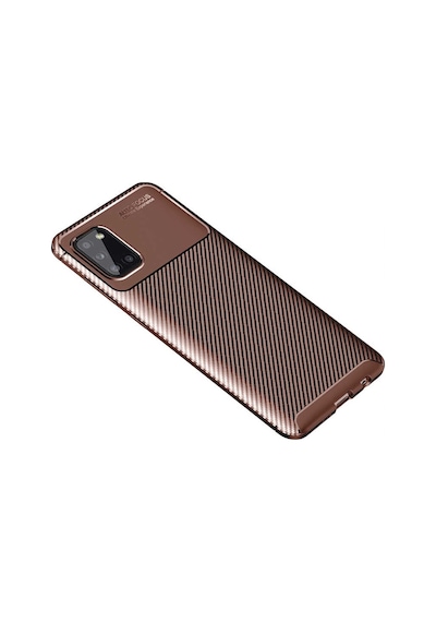 Samsung Uyumlu Galaxy A31 Kilif Karbon Tasarim Negro Silikon Kapak 414827436