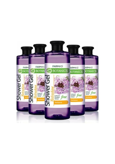 Farmasi Botanics Mine Çiçeği Özlü Tazeleyici Duş Jeli 5 x 500 ML