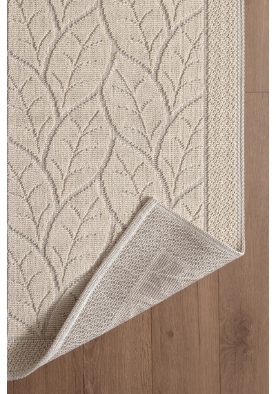 Sakura Sk013a Doğal Pamuk 2'li Banyo Paspas Seti 60x100 60x50cm Kaymaz Taban Makinada Yıkanabilir Kemik