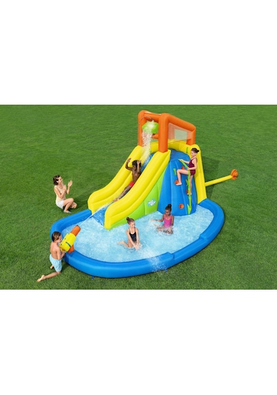 H2ogo Mount Splashblast 53478 Çocuklar İçin Mega Şişme Su Parkı 2.67 M Çok Renkli