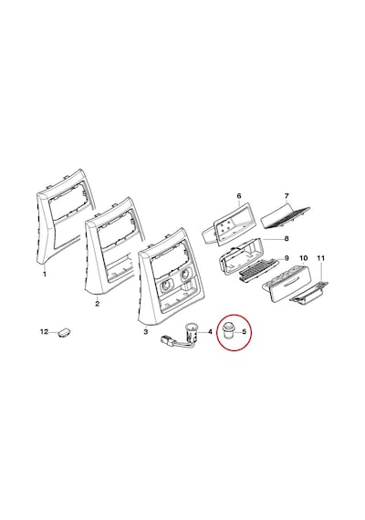 Bmw 1-3-5 Serisi Çakmak Kapagi Tapasi  F20.F10.F30.E90.E46.E6 556830338