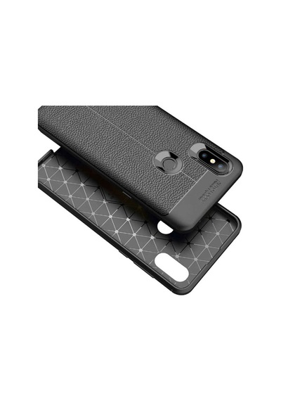 Xiaomi Mi Mix 3 Kılıf Deri Tarzı Niss Silikon Case