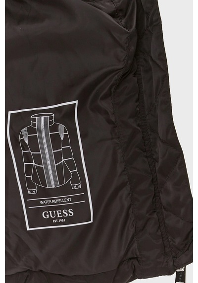 Guess Çıkarılabilir Bel Çantalı Şişme Mont Çok Renkli