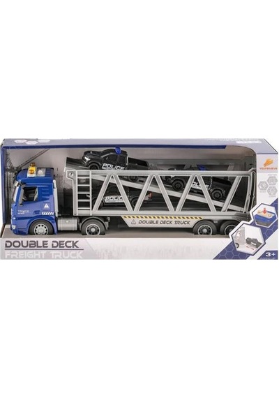 Ctoys Müzik Ve Işıklı Oyuncak Çift Katlı Yük Kamyonu Py8831b