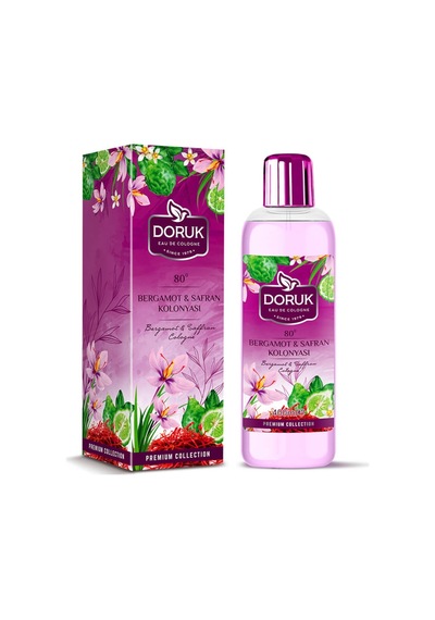 Doruk 80 Derece Bergamot & Safran EDC Kolonya 400 ML